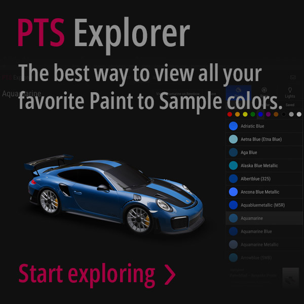 PTS Explorer: The best way to view all your favorite Paint to Sample colors.